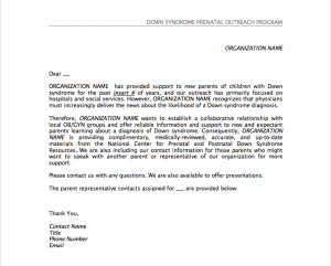 Image of introduction letter.